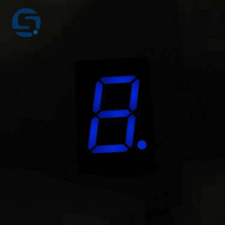 0.5 Inch Single Digit Dual Color 7 Segment LED Display