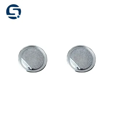 What is the chemical resistance of speaker grill mesh?