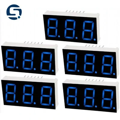 7 Segment Blue Led Display