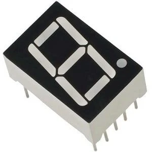 Ultra Bright White Single Digit 7segment SMD LED Display